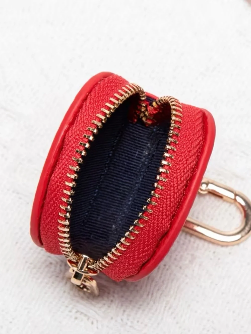 Red Money Bag Keychain Or Bag Charm